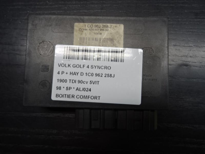 KOMFORT-MODUL Vw GOLF IV 11/97 - 03