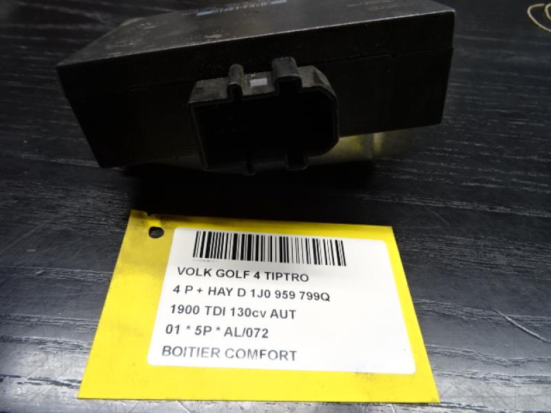 BOITIER CONFORT Vw GOLF IV 11/97 - 03