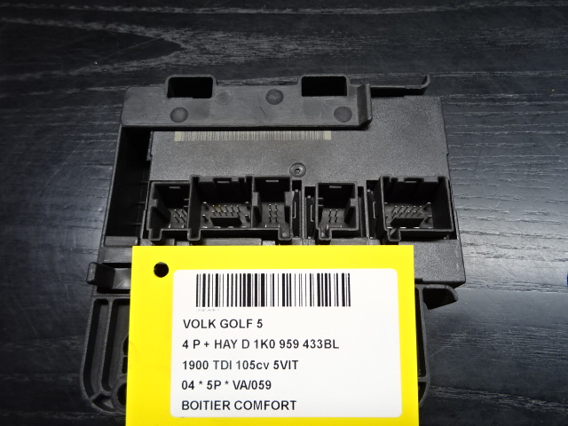 COMPUTER COMFORT Vw GOLF V 11/03 - 08