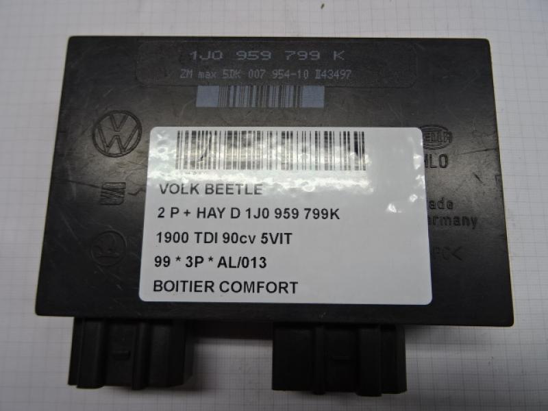 BOITIER CONFORT Vw NEW BEETLE - 6/05