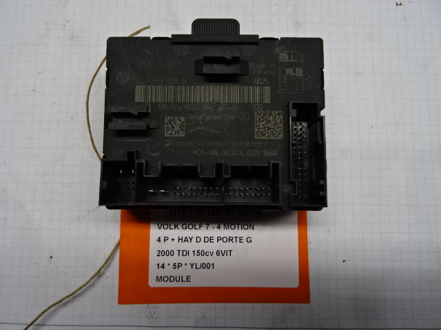 MODULE Vw GOLF VII 11/12 - 17