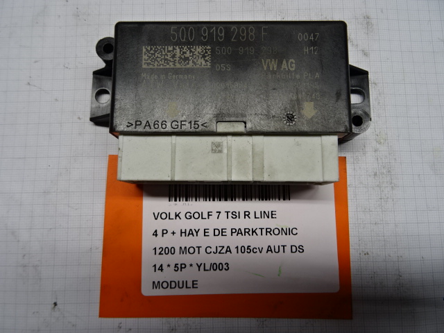 MODULE Vw GOLF VII 11/12 - 17