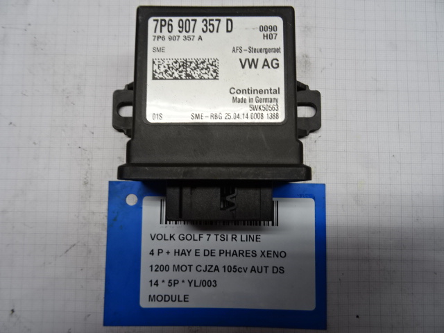 MODULE Vw GOLF VII 11/12 - 17