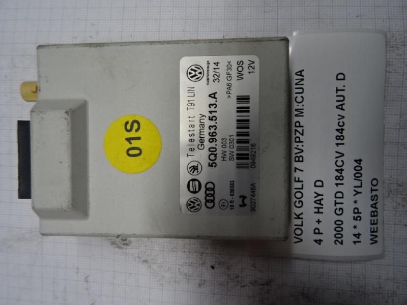 WEEBASTO Vw GOLF VII 11/12 - 17