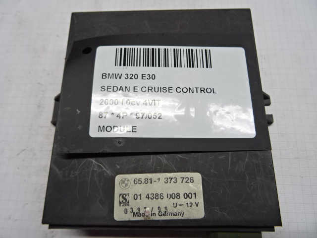 MODULE Bmw 3 E30 8/82 &gt; 91