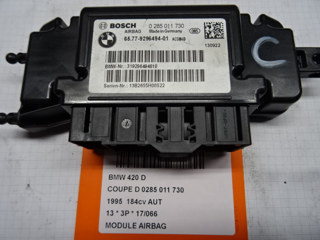 AIRBAG MODULE Bmw 4  F32/33/36 7/13+