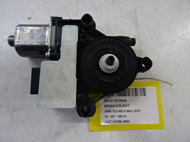 MOTOR RUITMECHANISME ACHTER RECHTS Skoda OCTAVIA (5E) 11/12 - 3/17