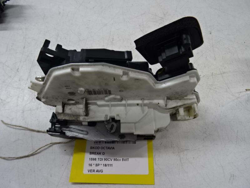 VERGRENDELING VOOR LINKS Skoda OCTAVIA (5E) 11/12 - 3/17