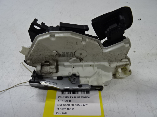 VERGRENDELING VOOR LINKS Vw GOLF VI 11/08 - 13
