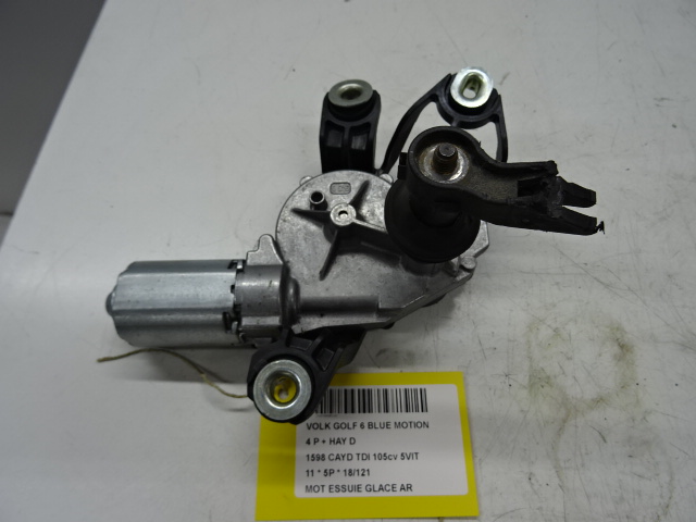 MOTEUR D&#039;ESSUIE-GLACE ARRIERE Vw GOLF VI 11/08 - 13