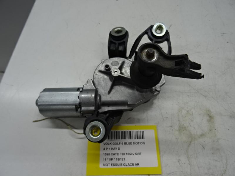 MOTEUR D'ESSUIE-GLACE ARRIERE Vw GOLF VI 11/08 - 13