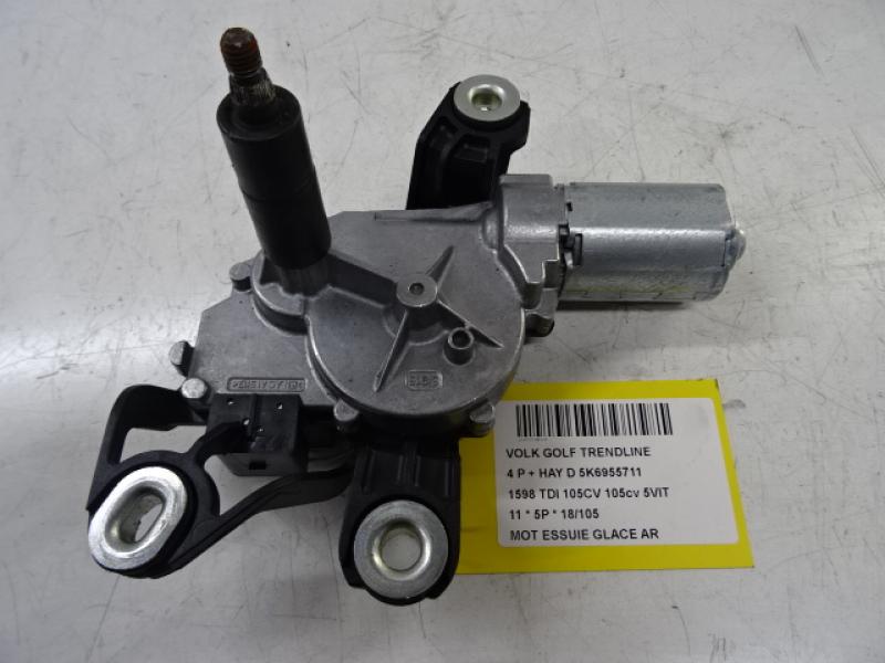 MOTEUR D'ESSUIE-GLACE ARRIERE Vw GOLF VI 11/08 - 13
