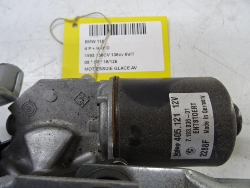 WIPER MOTOR FRONT Bmw 1 E81/87 4/07 - 12
