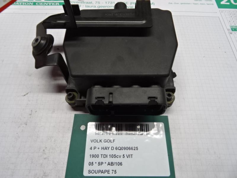 SOUPAPE 75 Vw GOLF V 11/03 - 08