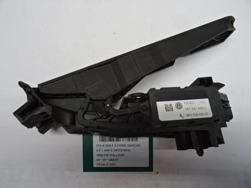 ACCELERATOR PEDAL Vw GOLF V 11/03 - 08