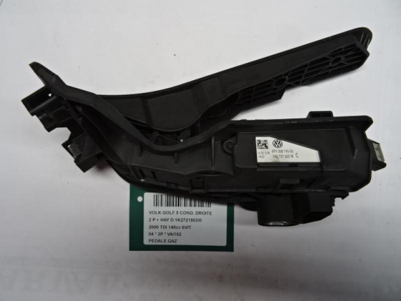 PEDALE DE GAZ Vw GOLF V 11/03 - 08