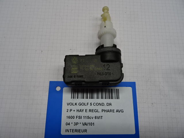 INTERIEUR Vw GOLF V 11/03 - 08