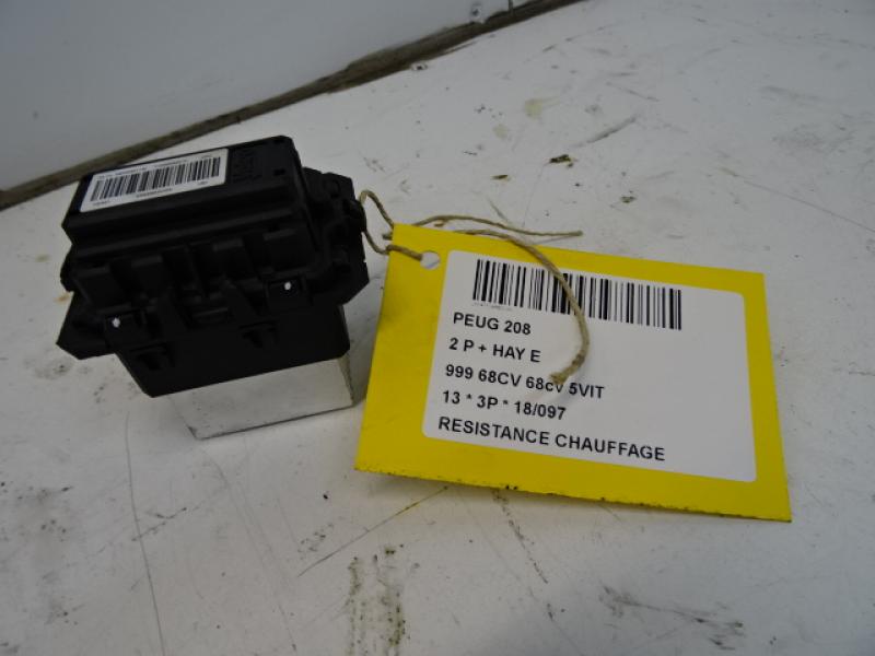 HEIZUNG WIDERSTAND Peugeot 208 3/12 - 7/15