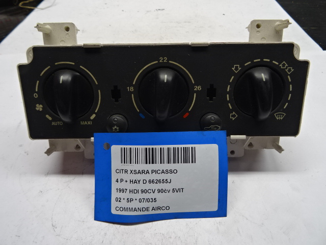 BEDIENINGSPANEEL AIRCO Citroen XSARA PICASSO