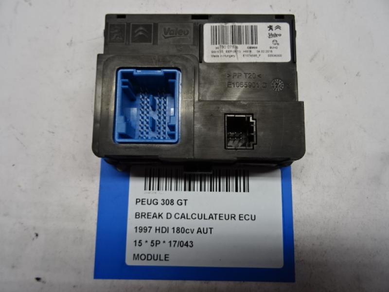 MODULE Peugeot 308 (2) 9/13-6/17
