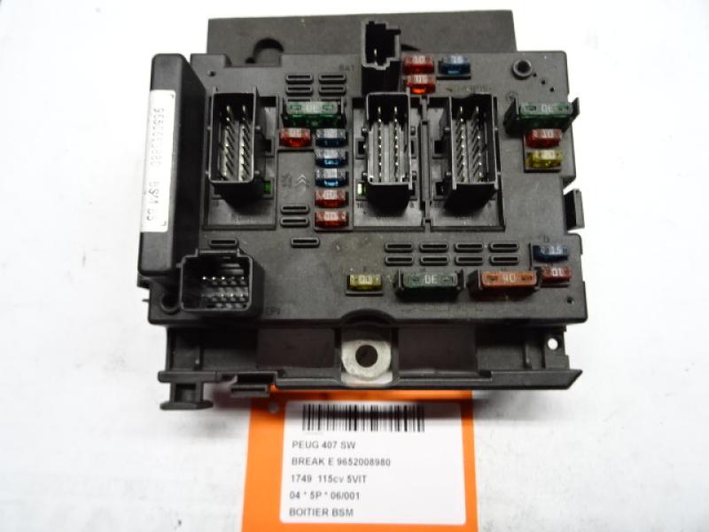 BSM MODULE Peugeot 307 8/00 - 6/05