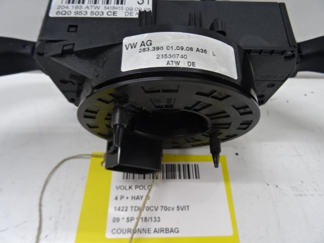 AIRBAGRING Vw POLO (9N3) 5/05 - 5/09