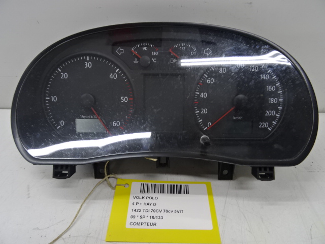 COMPTEUR Vw POLO (9N3) 5/05 - 5/09