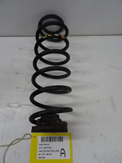 RESSORT ARRIERE Vw POLO (9N3) 5/05 - 5/09