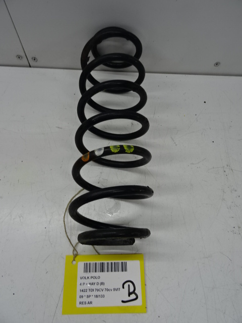 RESSORT ARRIERE Vw POLO (9N3) 5/05 - 5/09