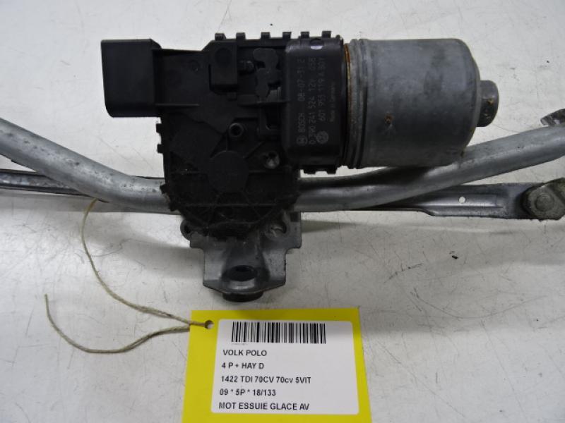 MOTOR RUITENWISSERS VOOR Vw POLO (9N3) 5/05 - 5/09