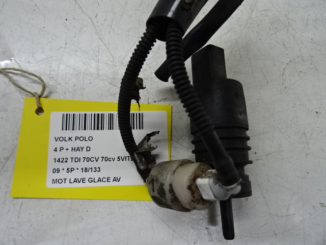 MOTOR RUITENWASSERS VOOR Vw POLO (9N3) 5/05 - 5/09