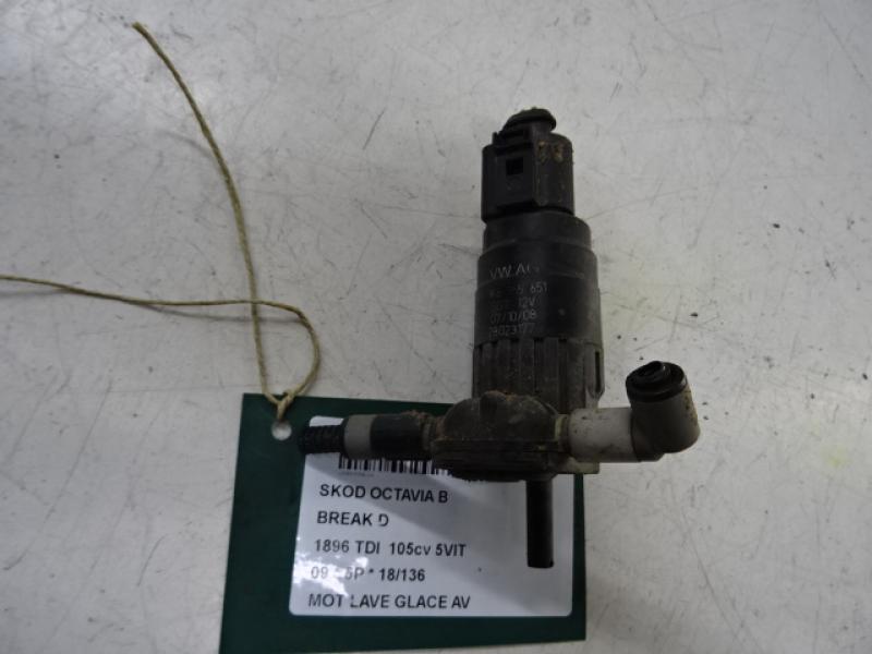 MOTOR RUITENWASSERS VOOR Skoda OCTAVIA (1Z) 09 - 13