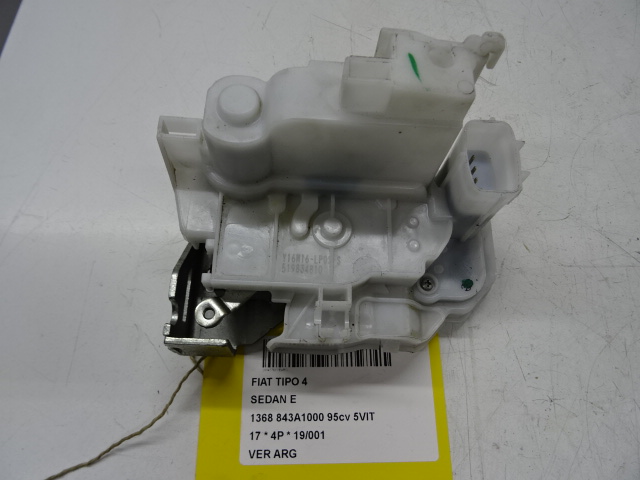 VERGRENDELING ACHTER LINKS Fiat TIPO 10/15 &gt; 20