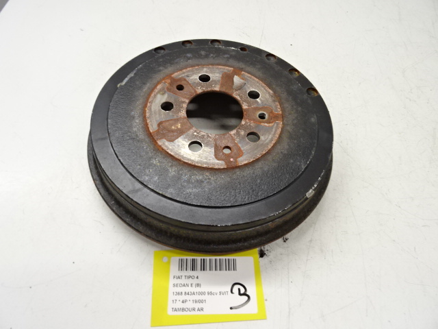 TAMBOUR ARRIERE Fiat TIPO 10/15 &gt; 20