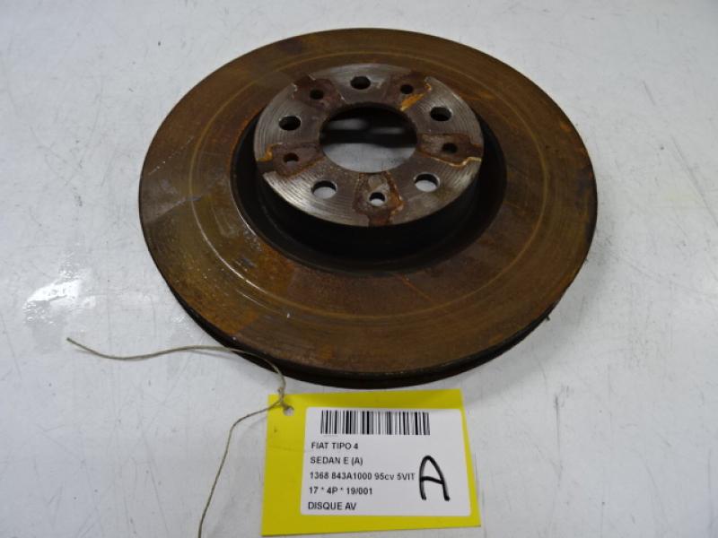 FRONT BRAKE DISC Fiat TIPO 10/15 > 20