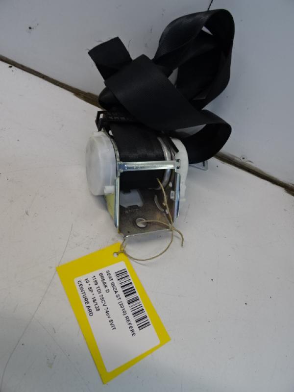 SICHERHEITTSGURT RECHTS HINTEN Seat IBIZA MK4 (6J) 08 - 12