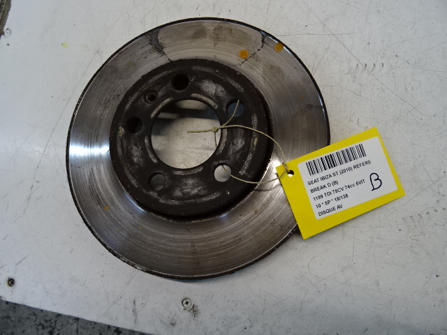 REMSCHIJF VOOR Seat IBIZA MK4 (6J) 08 - 12