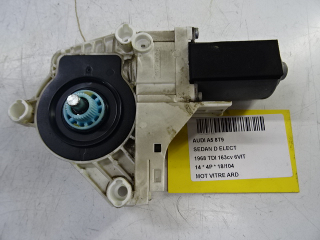 MOTOR RUITMECHANISME ACHTER RECHTS Audi A5 (2) 8/11 - 16