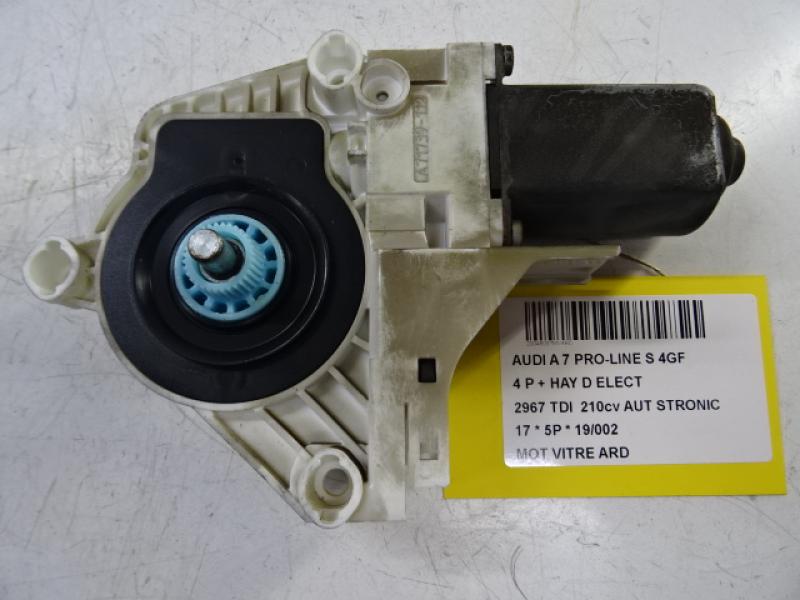 MOTEUR DE VITRE DE PORTE ARRIERE DROITE Audi A7 11/10 - 17