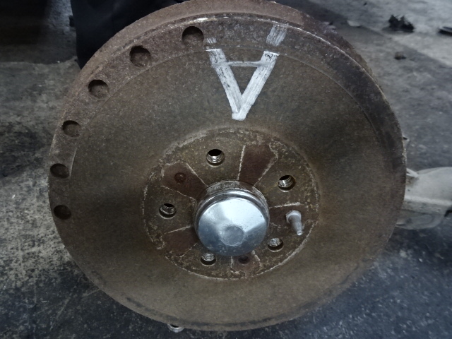 REMTROMMEL ACHTER Fiat DOBLO 10 - 15