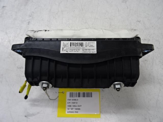 AIRBAG PASSAGIER Fiat DOBLO 10 - 15