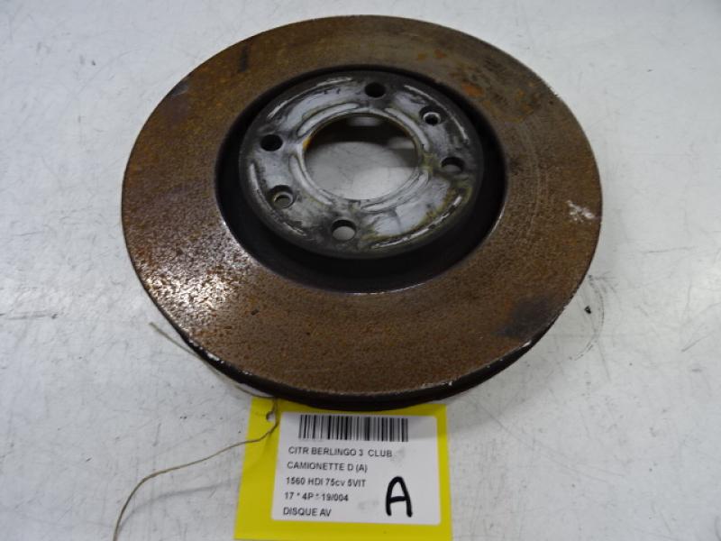 DISQUE AVANT Citroen BERLINGO 08 - 18