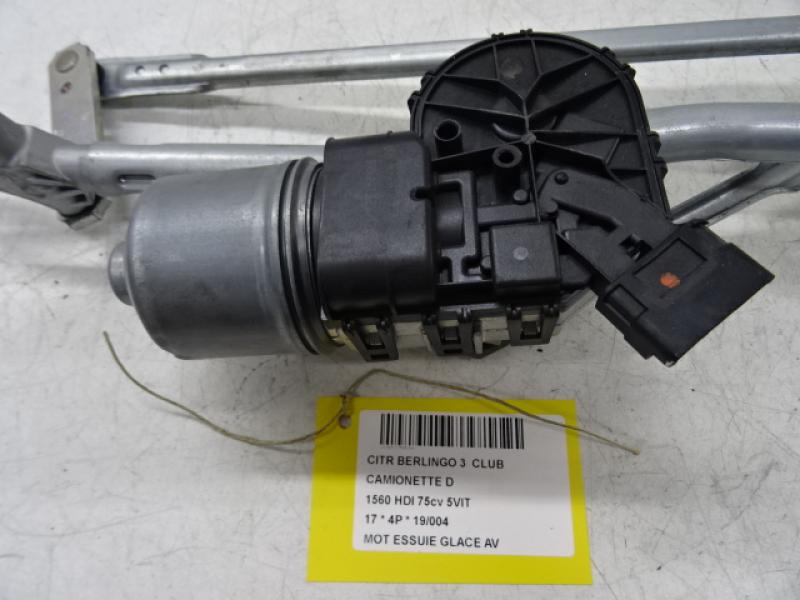 MOTEUR D'ESSUIE-GLACE AVANT Citroen BERLINGO 08 - 18