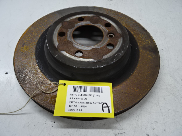 DISQUE ARRIERE Mercedes-Benz GLE W166/C292 15 - 19