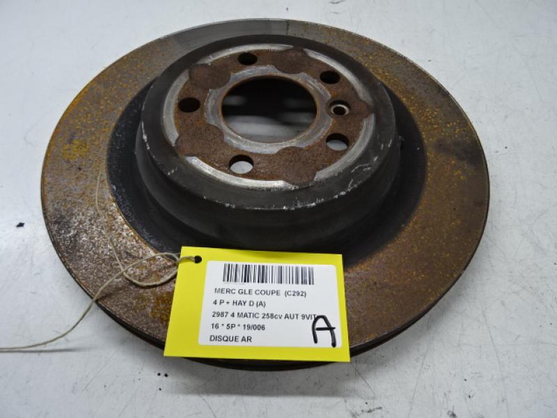 REMSCHIJF ACHTER Mercedes-Benz GLE W166/C292 15 - 19