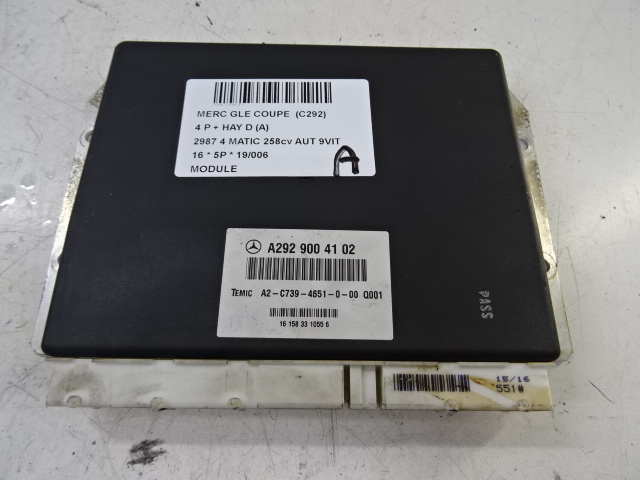 MODULE Mercedes-Benz GLE W166/C292 15 - 19
