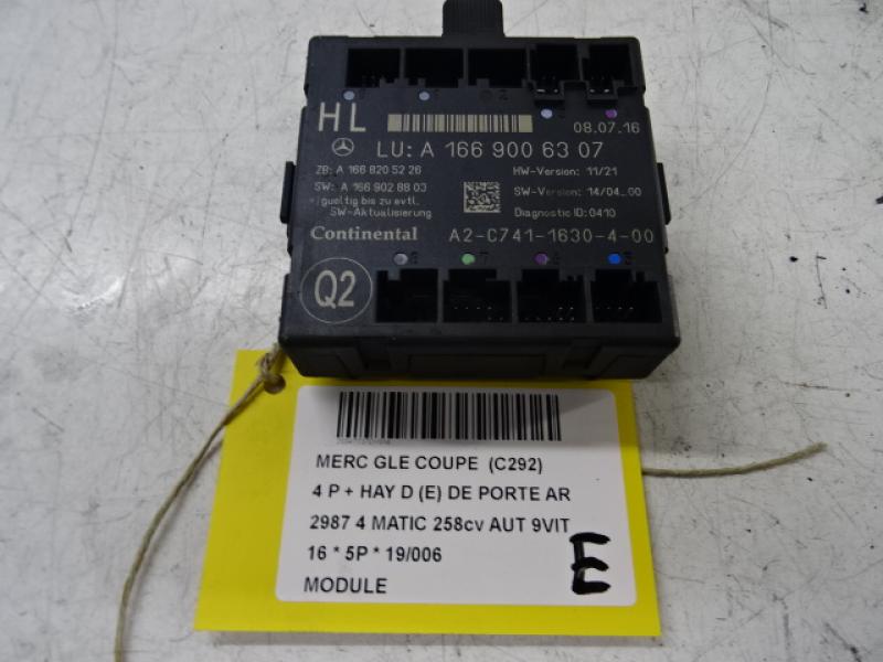 MODULE Mercedes-Benz GLE W166/C292 15 - 19