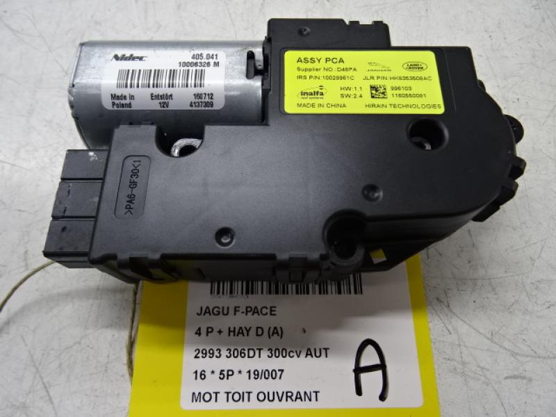 SCHIEBEDACH MOTOR Jaguar F-PACE 06/16+