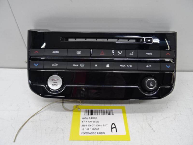 BEDIENINGSPANEEL AIRCO Jaguar F-PACE 06/16+