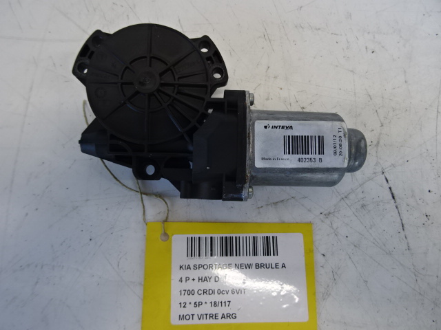 MOTOR RUITMECHANISME ACHTER LINKS Kia SPORTAGE (3) 08/10 - 15